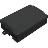 6410-30 crna razvodna kutija sa elastičnim uvodnicama 90x135mm IP54, klik sistem