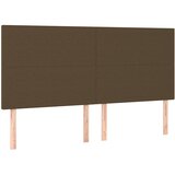  Krevet s oprugama i madracem tamnosmeđi 160x200 cm tkanina | shoptok.hr