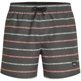 O'neill Kratke kopalne hlače 'Cali First 15' siva / korala / bela | Shoptok.si