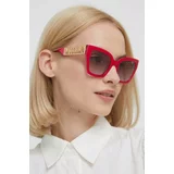 Moschino Sončna očala ženski, roza barva