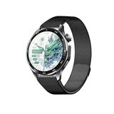 INF Pametna ura z EKG-jem, merilnikom srčnega utripa, merilnikom krvnega tlaka in pedometrom Black Milanese strap, (5000306714) | Shoptok.si