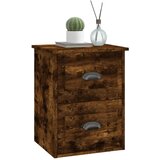  Zidni noćni ormarići 2 kom boja dimljenog hrasta 41,5x36x53 cm | shoptok.hr