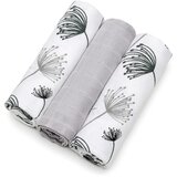T-TOMI TETRA Cloth Diapers HIGH QUALITY plenice iz blaga Dandelions 70x70 cm 3 kos | Shoptok.si