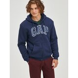 GAP Sherpa Hoodie with logo and zipper - Men's | Shoptok.si