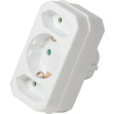 Logilink šuko adapter - lopov 2x cee 7/16 + 1x cee 7/3 u