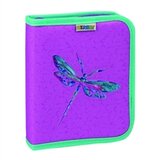 STREET Jednostruka pernica Dragonflies, dva preklopa, prazna | shoptok.hr