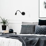 Opviq Črna LED stenska svetilka Reading – Cene