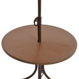  3-dijelni dječji vrtni bistro set sa suncobranom smeđi | shoptok.hr