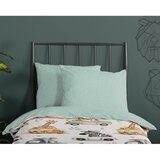 Good Morning Zelena/bež pamučna dječja posteljina za krevet za jednu osobu 140x200 cm Gogo – | shoptok.hr