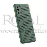  silikonska futrola soft anti slip za iphone 12 pro max (6.7) maslinasto zelena Cene