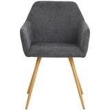 MID.YOU NASLANJAČ, kovina, tekstil antracit | Shoptok.si