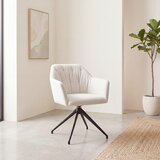 Stylife NASLANJAČ, kovina, tekstil krem barve, črna | Shoptok.si