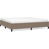  Okvir za krevet smeđesivi 200x200 cm od tkanine | shoptok.hr
