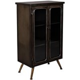 Dutchbone črna kovinska vitrina 60x100x35 cm denza – | Shoptok.si