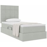  s madracem i skladištem Svijetlo siva 100 x 200 cm | shoptok.hr