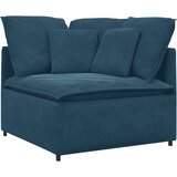  Modularna sofa s jastucima, plava baršunasta | shoptok.hr