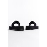 Capone Outfitters Women's Wedge Heel Stone Flip Flops | shoptok.hr