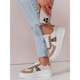 DStreet Sneakersy damskie na platformie MODNIKKI khaki | Shoptok.si