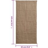  Jutene vreće 30 kom 65 x 135 cm 100 % juta 220 g/m² | shoptok.hr