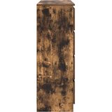  Komoda dimljeni hrast 100x35x99 cm od konstruiranog drva | shoptok.hr