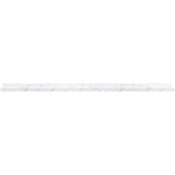  Stenska polica 4 pcs Beli marmor 115 x 9 x 3 cm Konstruiran les, (5000201037) | Shoptok.si