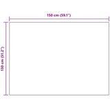  Pokrivači za bacanje 6 pcs Kamel 130 x 150 cm Runo | shoptok.hr