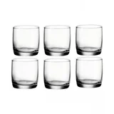 čaše staklene 300ml 6/1 set 030167
