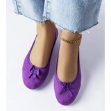 Gemre Purple fabric ballet flats Gendron | Shoptok.si