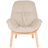 White Label Bež fotelj Duke – | Shoptok.si