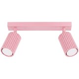 Sollux Lighting Stropna svetilka KARBON 2 rožnata, (5000352283) | Shoptok.si