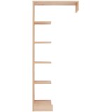 Jimmylee OTROŠKI REGAL 67/158/33 cm barve hrasta | Shoptok.si