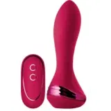 Sparkling Inflatable Remote Vibrator Isabella Red