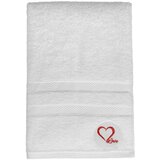 Foutastic Bijeli pamučan ručnik od frotira 70x140 cm Love – | shoptok.hr
