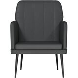  Fotelja crna 61 x 78 x 80 cm od umjetne kože | shoptok.hr