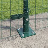  Ograjni stebri Komplet 52 Zelena Beton, Jeklo 3.2 x 3.2 x 83.5 cm | Shoptok.si