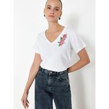 Trendyol Ženska majica TWOSS24TS00266, Bela | Eponuda.com