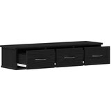  Zidni ormarić crni hrast 88x26x18,5 cm konstruirano drvo | shoptok.hr
