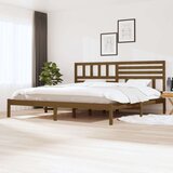 vidaXL okvir za krevet od masivne borovine boja meda 200 x 200 cm | shoptok.hr