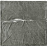  Presvlaka za jastuk 2 pcs HOUTEN Tamnosiva 55 x 55 cm Flanel | shoptok.hr