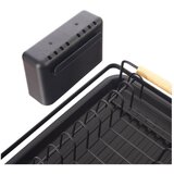 Orion Crni metalni ocjeđivač za posuđe 43x28,5 cm Radka – | shoptok.hr