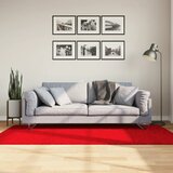 vidaXL Tepih OVIEDO kratkih vlakana crveni 100 x 200 cm Cijene