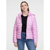 Orsay Women's Pink Quilted Jacket - Women Cene