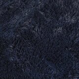  Čupavi tepih s visokim vlaknima NAVARRA tamnoplavi 240x240 cm | shoptok.hr
