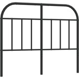 Maison Chic Kovinsko posteljno vzglavje - Vzglavna omarica črno 120 cm, (22078155) | Shoptok.si