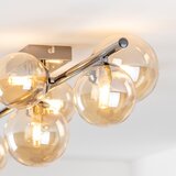  Brilagi - LED plafonski luster MILLA 7xG9/3W/230V crni hrom/zlatna | Eponuda.com