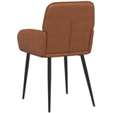  Trpezarijske stolice 2 pcs Umjetna koža Smeđa 57 x 50 x 85 cm | Eponuda.ba