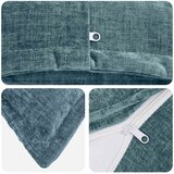  Presvlaka za jastuk 6 kom. HOUTEN Plava 55 x 55 cm - Plava 55 x 55 cm 6 | shoptok.hr