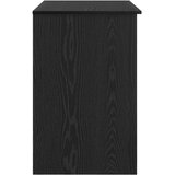  Stol s ladicama Crni hrast 90 x 49 x 75 cm Konstruirano drvo | shoptok.hr