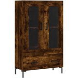  Visoka komoda boja hrasta 69,5 x 31 x 115 cm konstruirano drvo | shoptok.hr