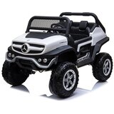  Licenciran avto na akumulator Mercedes Unimog 4x4 - bel | Shoptok.si